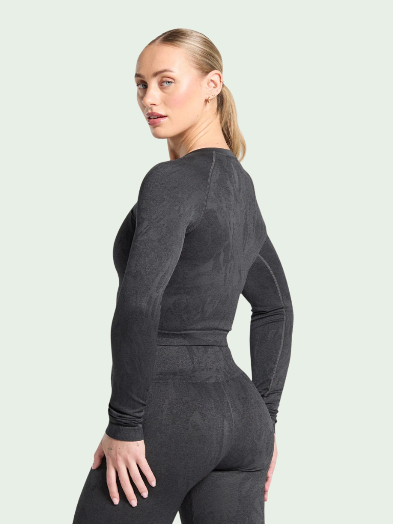 Gymshark Adapt Camo Seamless Long-Sleeve Top