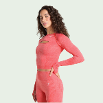 GymShark Vital Long Sleeve Cut Out Top
