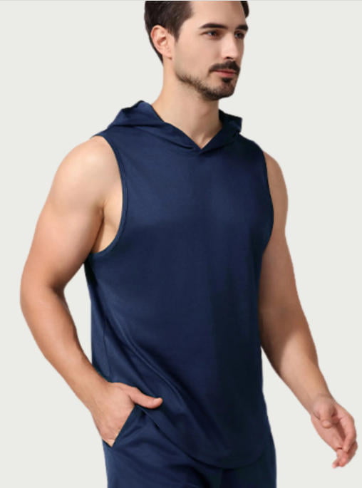 Men’s Vest Quick-Dry Loose Tank Top Gym Fitness Sleeveless Shirt
