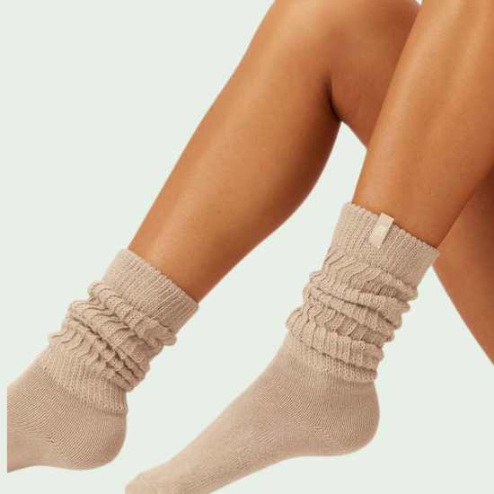 Scrunch Socks Cotton-Blend