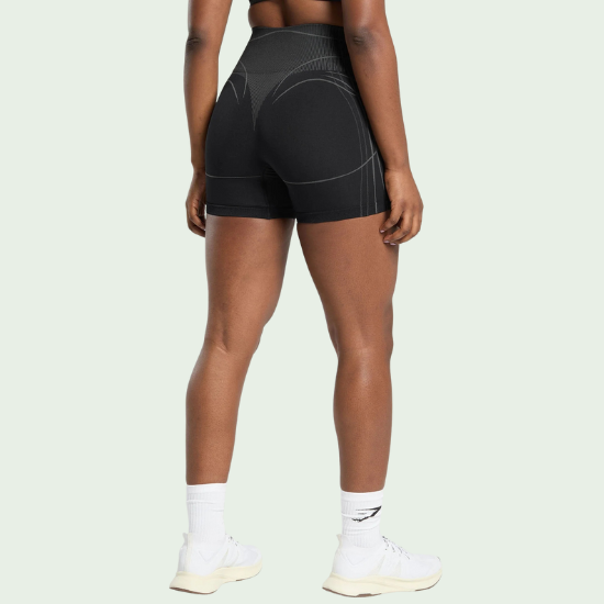 Seamless High-Waist Sculpting Shorts