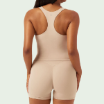 High-Waist Leggings + Racer-Back Vest