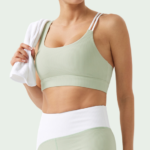 Eco-Friendly Regenerated Nylon Yoga Bra