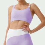 Eco-Friendly Regenerated Nylon Yoga Bra