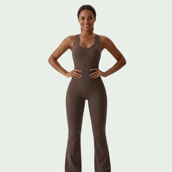 Quick-Dry Tight Yoga Jumpsuit