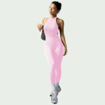 Bulk Halter-Neck Peach-Butt Yoga Jumpsuit