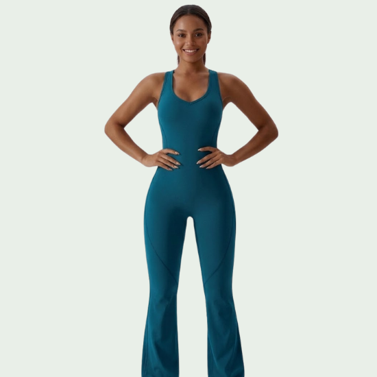Quick-Dry Tight Yoga Jumpsuit