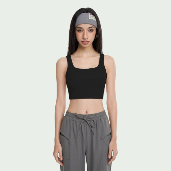 Naked Thin Strap Beauty Back Sports Bra