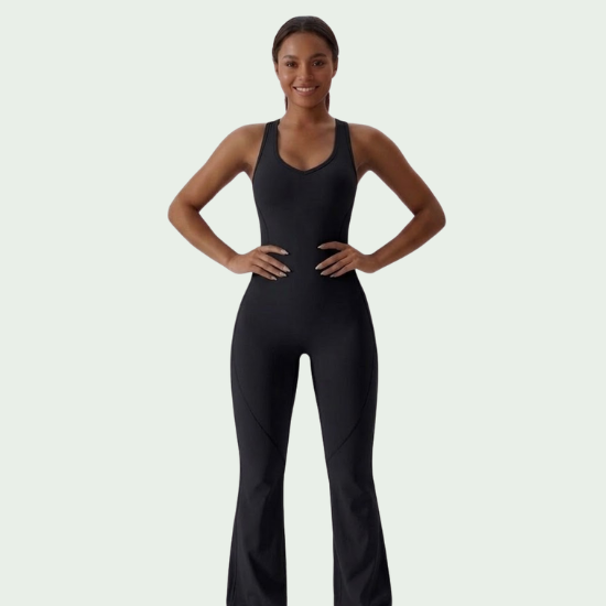 Quick-Dry Tight Yoga Jumpsuit