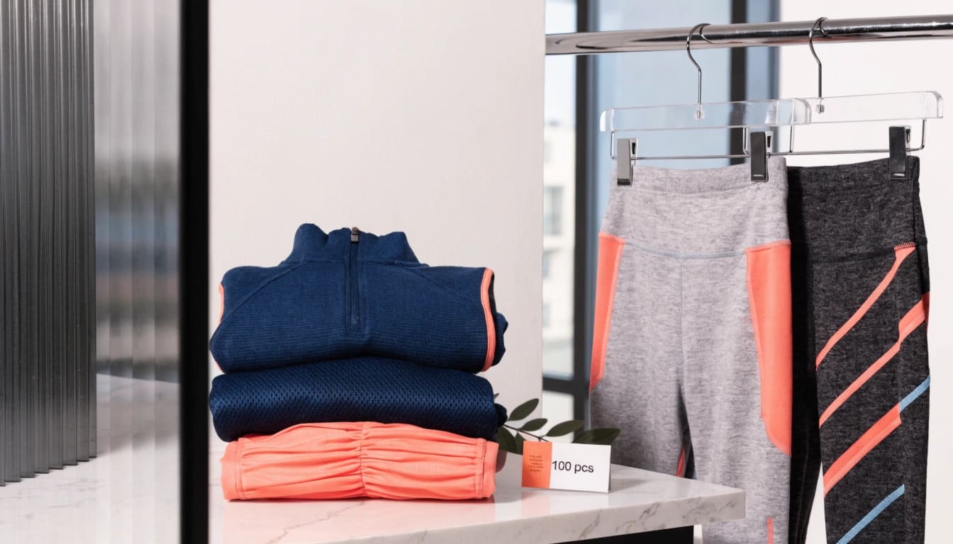 Starting small with a low MOQ activewear order