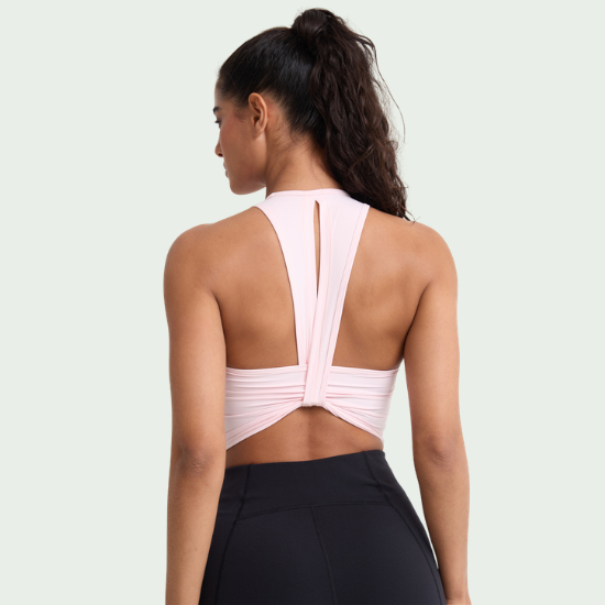 Women’s 2026 Spring/Summer Integrated Chest Pad Beauty Back Yoga Bra