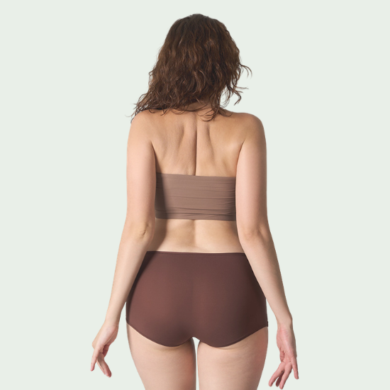 Naked-Feel Strapless Underwear Set