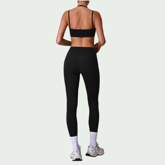 Women’s High-Elastic Naked-Feel Yoga Set