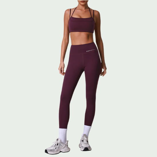 Women’s High-Elastic Naked-Feel Yoga Set