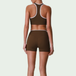 Women’s High-Waisted Hip-Lifting short Sportswear Set