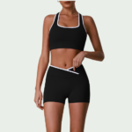 Women’s High-Waisted Hip-Lifting short Sportswear Set